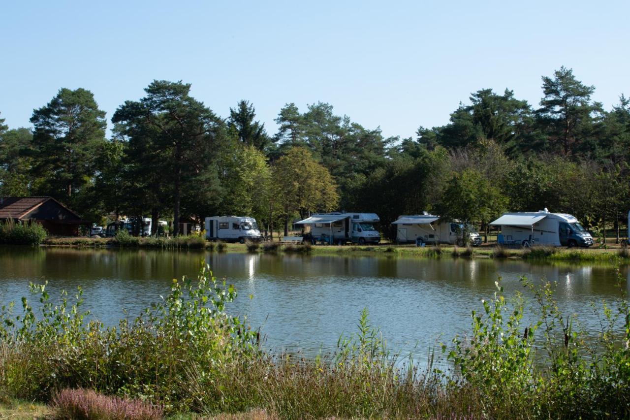 Naturcamping Lueneburger Heide - Chalets & Tiny Haeuser Soltau Zewnętrze zdjęcie