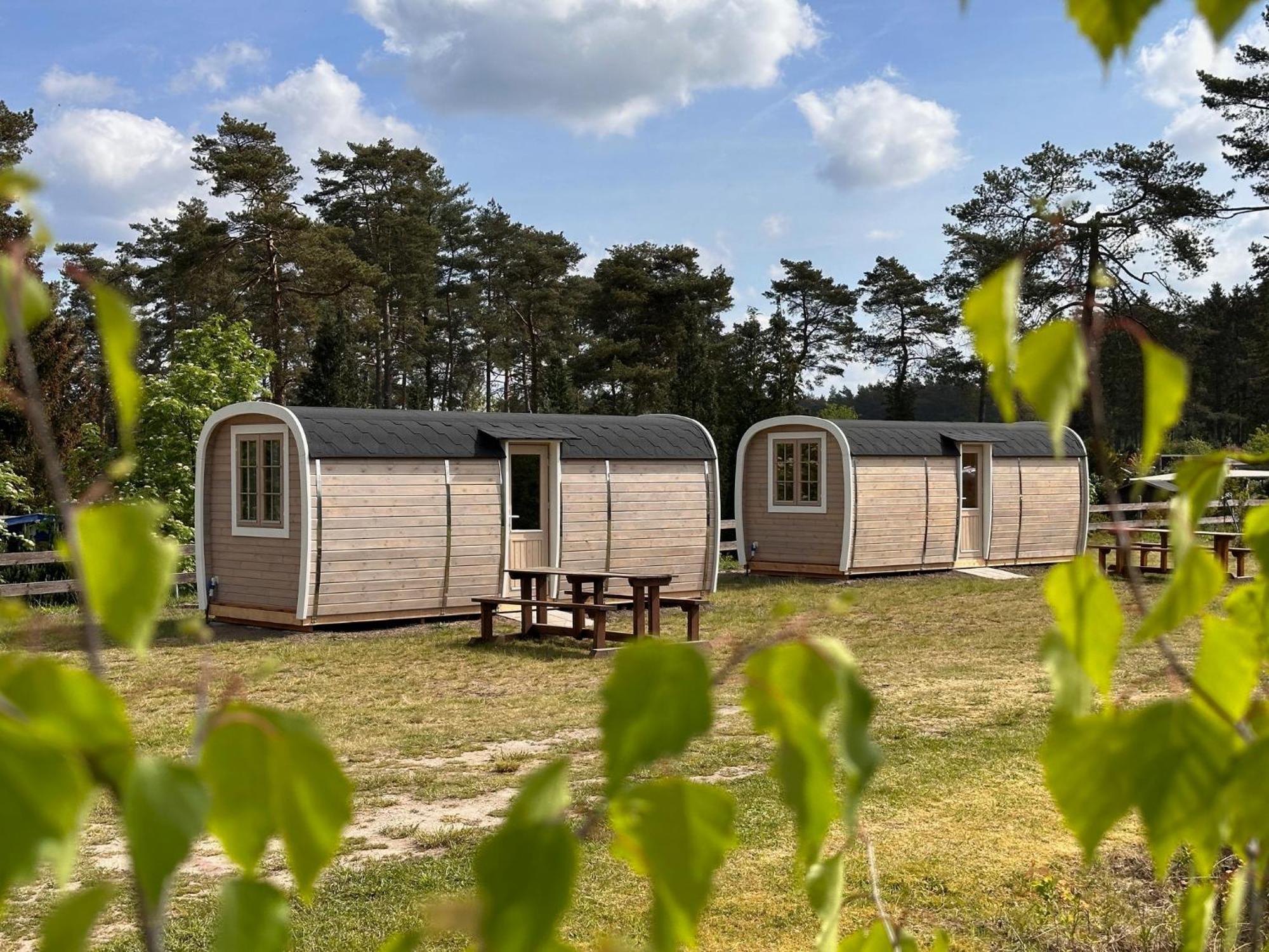 Naturcamping Lueneburger Heide - Chalets & Tiny Haeuser Soltau Zewnętrze zdjęcie