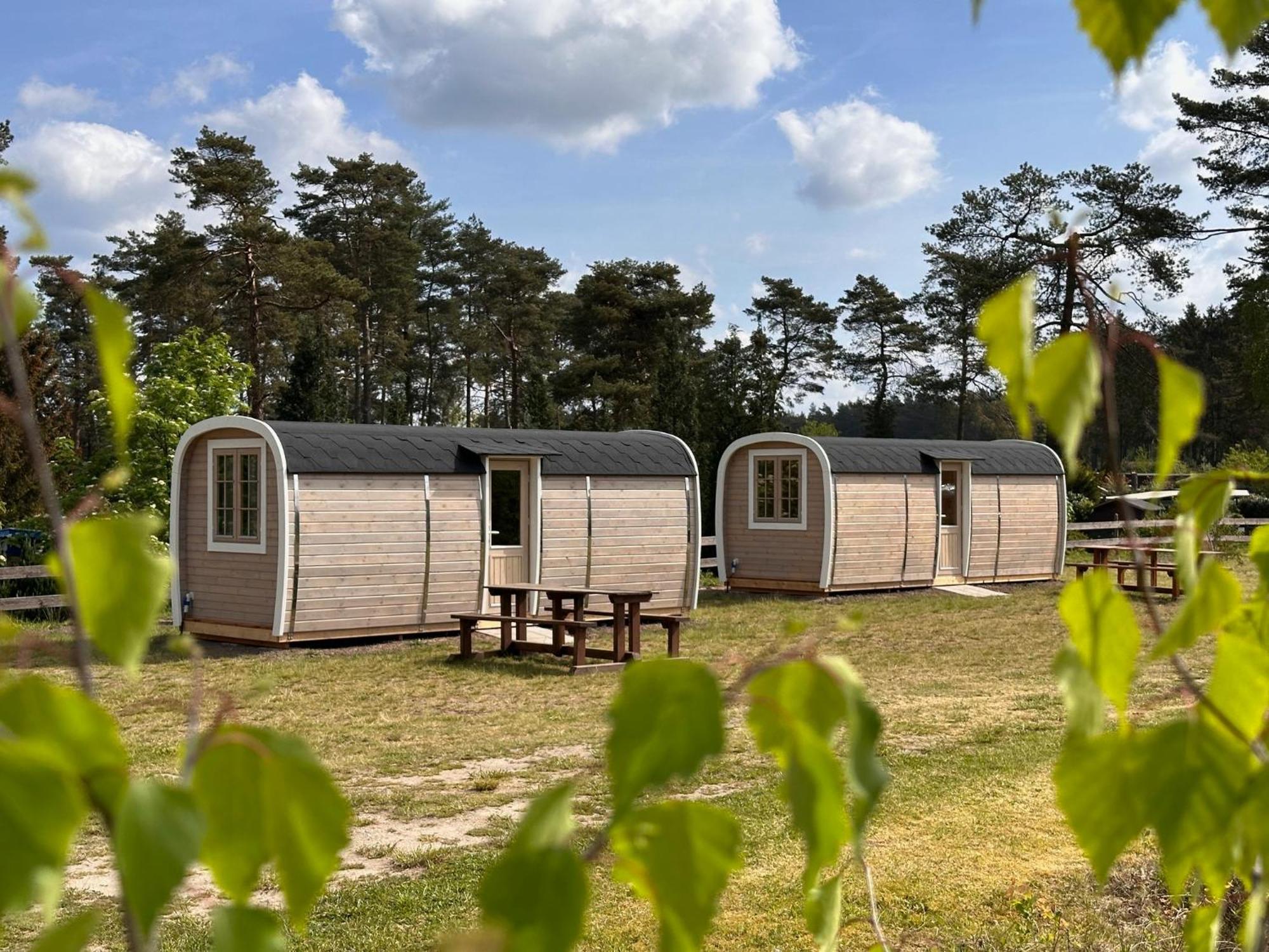 Naturcamping Lueneburger Heide - Chalets & Tiny Haeuser Soltau Zewnętrze zdjęcie