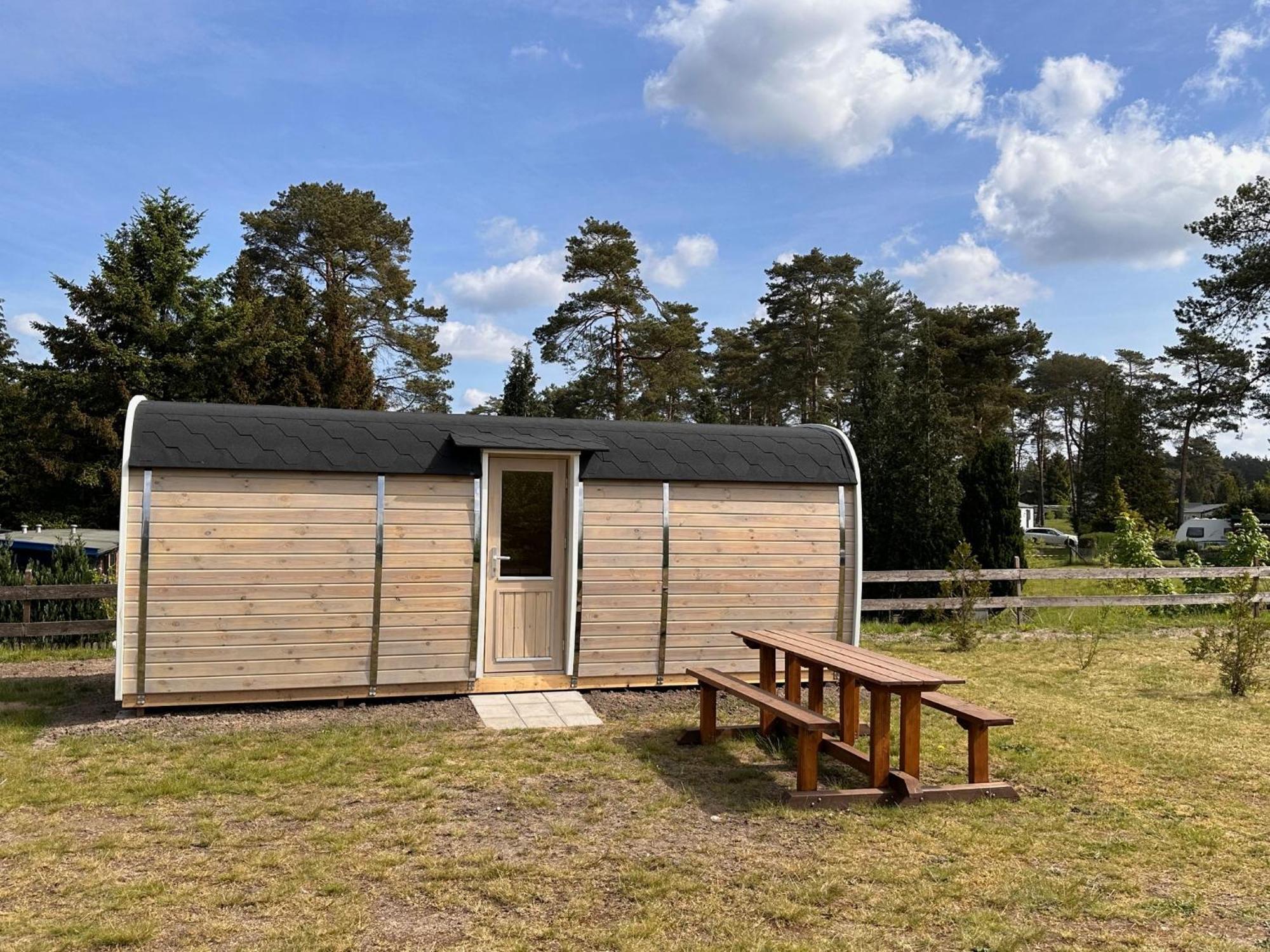 Naturcamping Lueneburger Heide - Chalets & Tiny Haeuser Soltau Zewnętrze zdjęcie