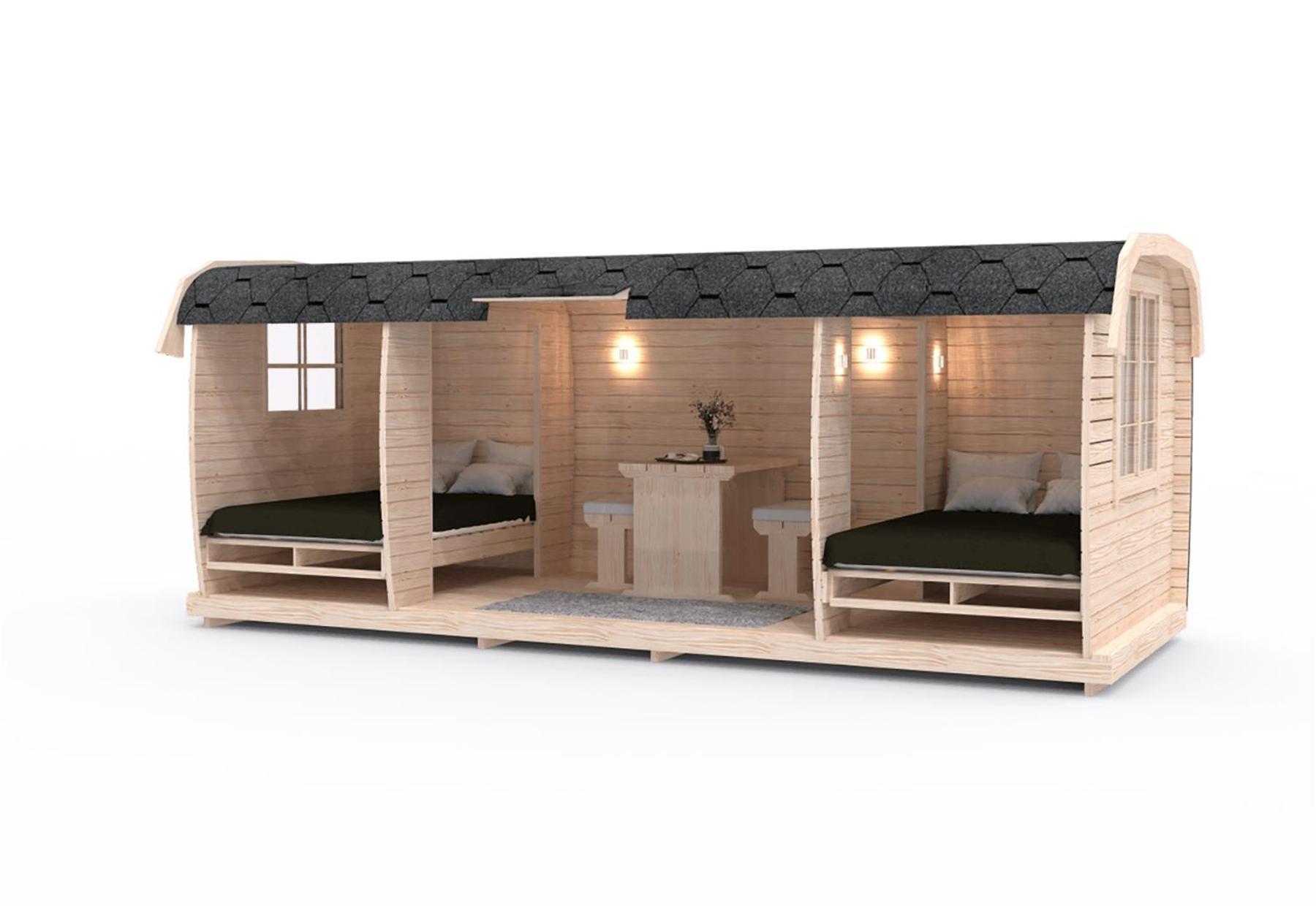 Naturcamping Lueneburger Heide - Chalets & Tiny Haeuser Soltau Zewnętrze zdjęcie
