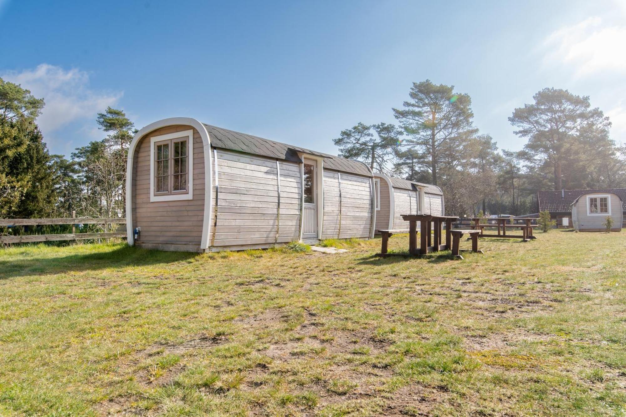 Naturcamping Lueneburger Heide - Chalets & Tiny Haeuser Soltau Zewnętrze zdjęcie