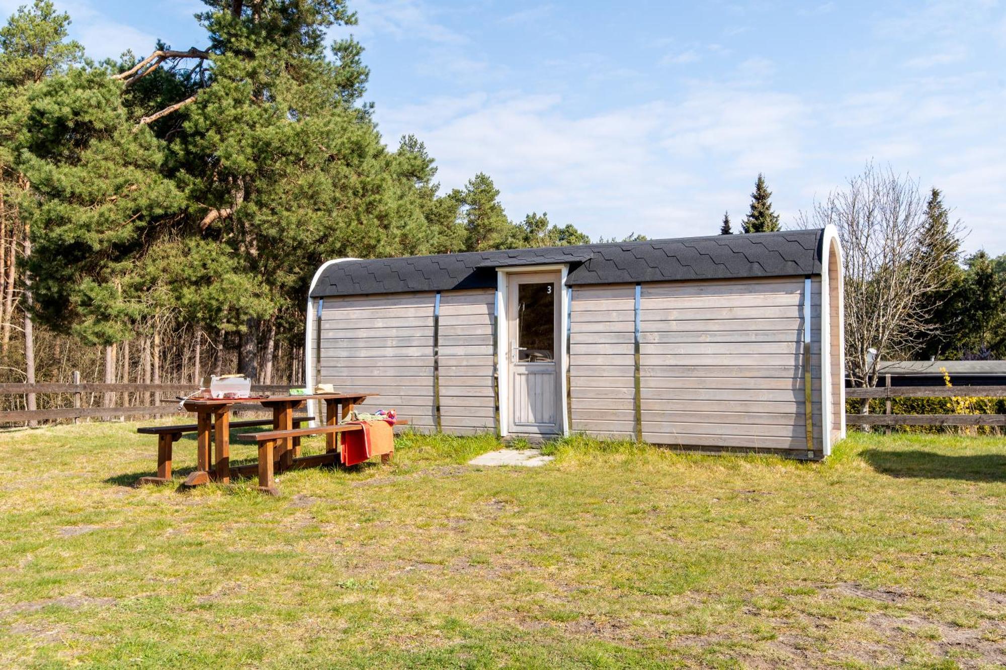 Naturcamping Lueneburger Heide - Chalets & Tiny Haeuser Soltau Zewnętrze zdjęcie
