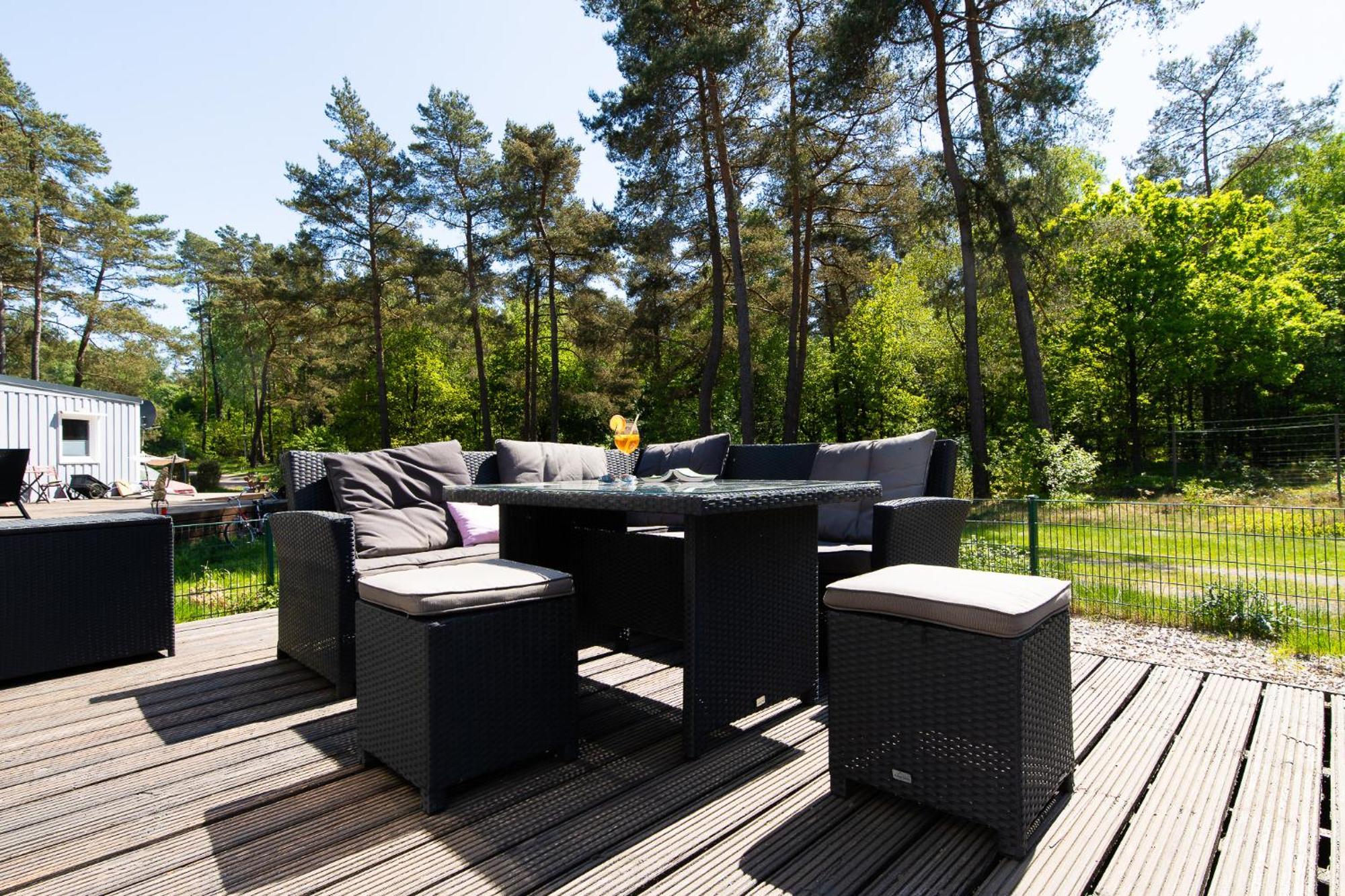 Naturcamping Lueneburger Heide - Chalets & Tiny Haeuser Soltau Zewnętrze zdjęcie